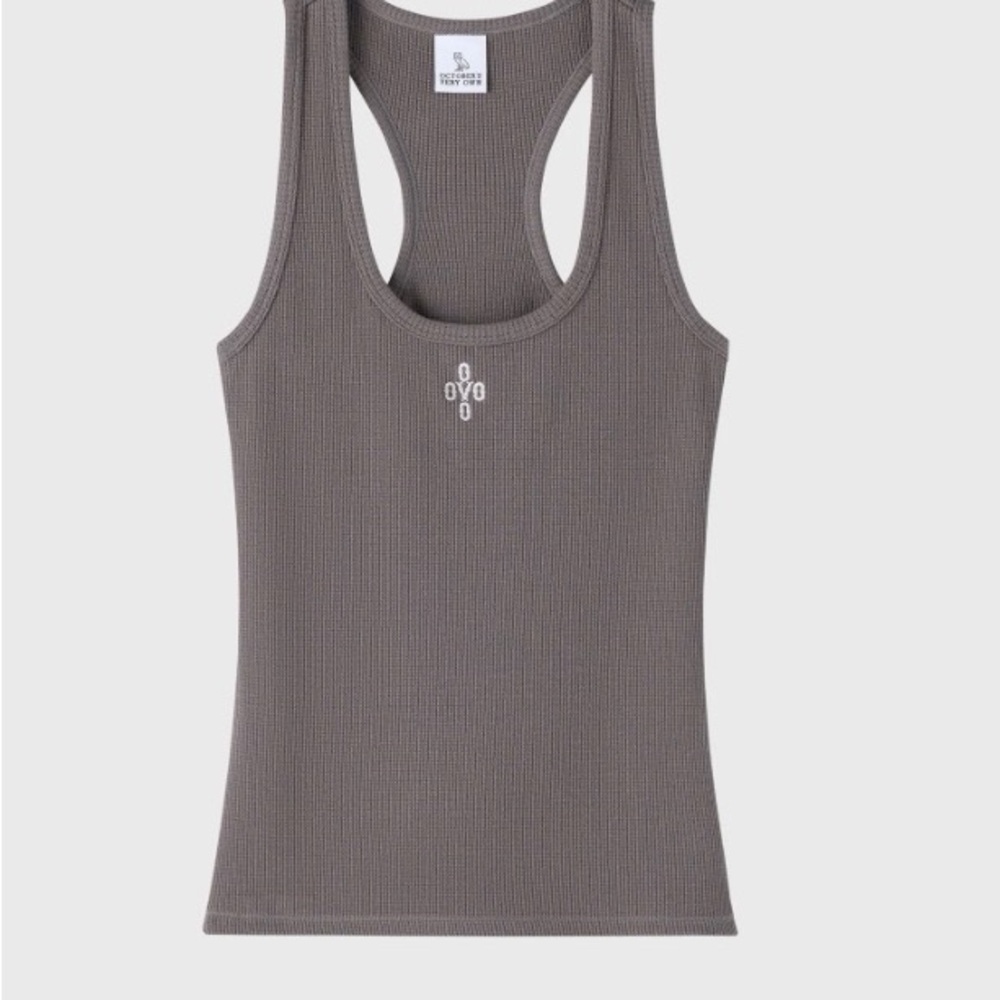 OVO Women’s Black Ribbed Tank NWT (October's Very Own)